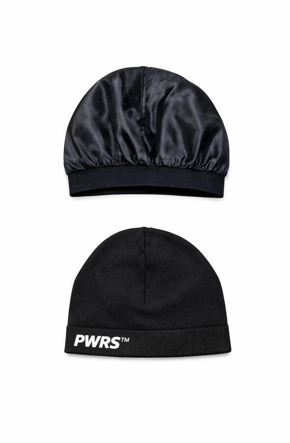 Black PWRS™ Skully with minimalist logo